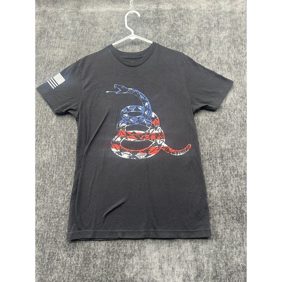 M & M Other - Born Primitive T Shirt Mens Medium Black American Spirit Gadsden Flag Graphic